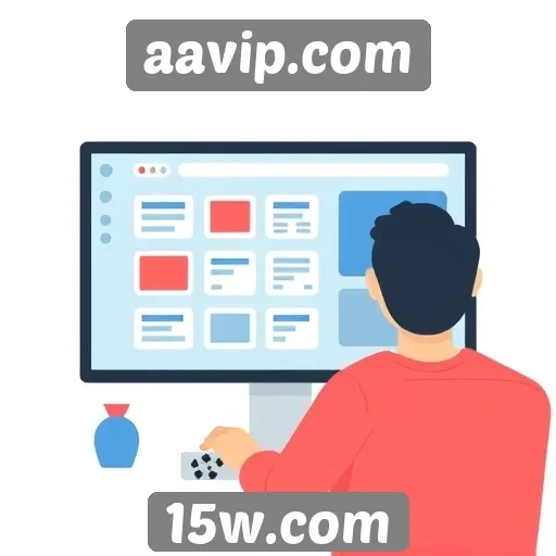 Análise da interface do usuário em aavip.com